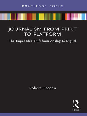 cover image of Journalism from Print to Platform